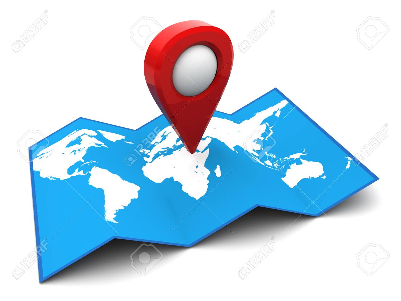 icon of a map